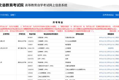 河北省2026年4月开始新专业的相关通知